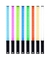 Bastão LED RGB Luxceo Q508A - comprar online