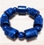 Bracelete azul mesclado