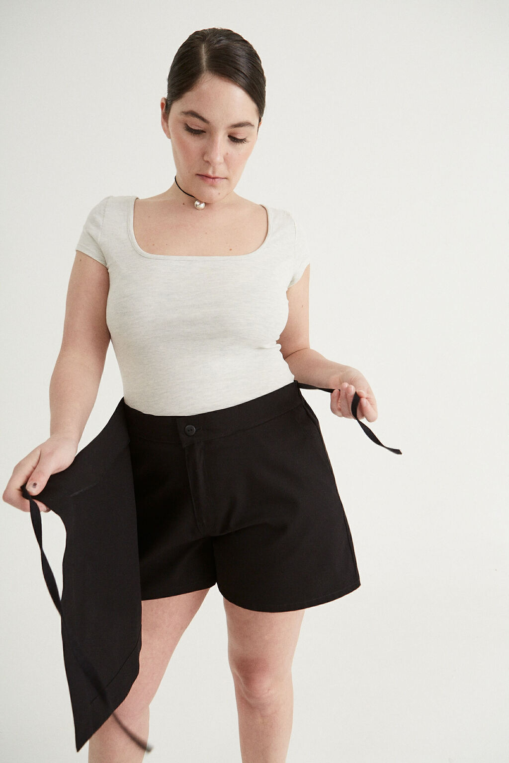 Pollera pantalon negra Comprar en CHAD BA