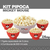 Kit Pipoca Mickey 1 Tigela de 3L + 4 Tigelas de 500ml Disney - comprar online