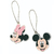 Kit 4 Enfeites de Natal Mickey e Minnie Rosa MDF - Disney - comprar online
