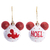 Enfeite de Natal 6 Bolas Mickey Branca Vermelho - Disney - comprar online