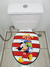 Jogo Banheiro 3 Peças Tapetes Mickey Natal - Disney