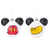 Enfeite de Natal 6 Bolas Acessórios Mickey Branca - Disney - comprar online