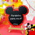 Lousa Silhueta MDF Mickey Mouse - Disney - comprar online