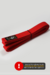 MATSU OBI - Faixa Vermelha Premium (Algodão) | Premium Red Belt (Cotton) - comprar online