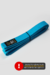 MATSU OBI - Faixa Azul Claro Premium (Algodão) | Premium Light Blue Belt (Cotton) - comprar online