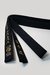 KUROMATSU ALGODÃO - Faixa Preta Premium | Premium Black Belt (Cotton) - loja online