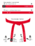 MATSU STANDARD - Faixa Vermelha (Algodão) | Standard Red Belt (Cotton) na internet