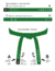 MATSU STANDARD - Faixa Verde (Algodão) | Standard Green Belt (Cotton) - comprar online