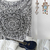 Mandala Rectangular Blanco y Negro - comprar online