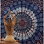 Mandala Rectangular Pavo Real Azul Petróleo - Flor & Mar - Trendy Store