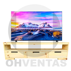 Mesa Rack 1,60 Led Tv 3 Cajones y Estante en Pino - comprar online