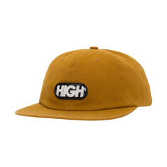 BONÉ HIGH 6 PANEL BLEACHED MUSTARD