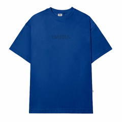 CAMISETA BARRA CREW ALTO RELEVO AZUL