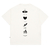 CAMISETA BARRA CREW ICONOGRAFIA OFF WHITE - comprar online