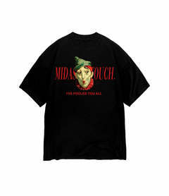 CAMISETA MIDAS TOUCH IVE FOOLED YOU ALL BLACK