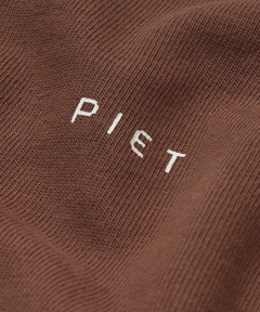 CAMISETA PIET LOGO BROWN