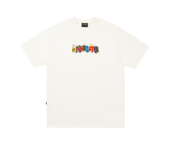 CAMISETA DISTURB MAGAZINE OFF-WHITE