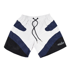 SHORTS MIDAS TOUCH MIDAS BOARD SHORTS AZUL E PRETO