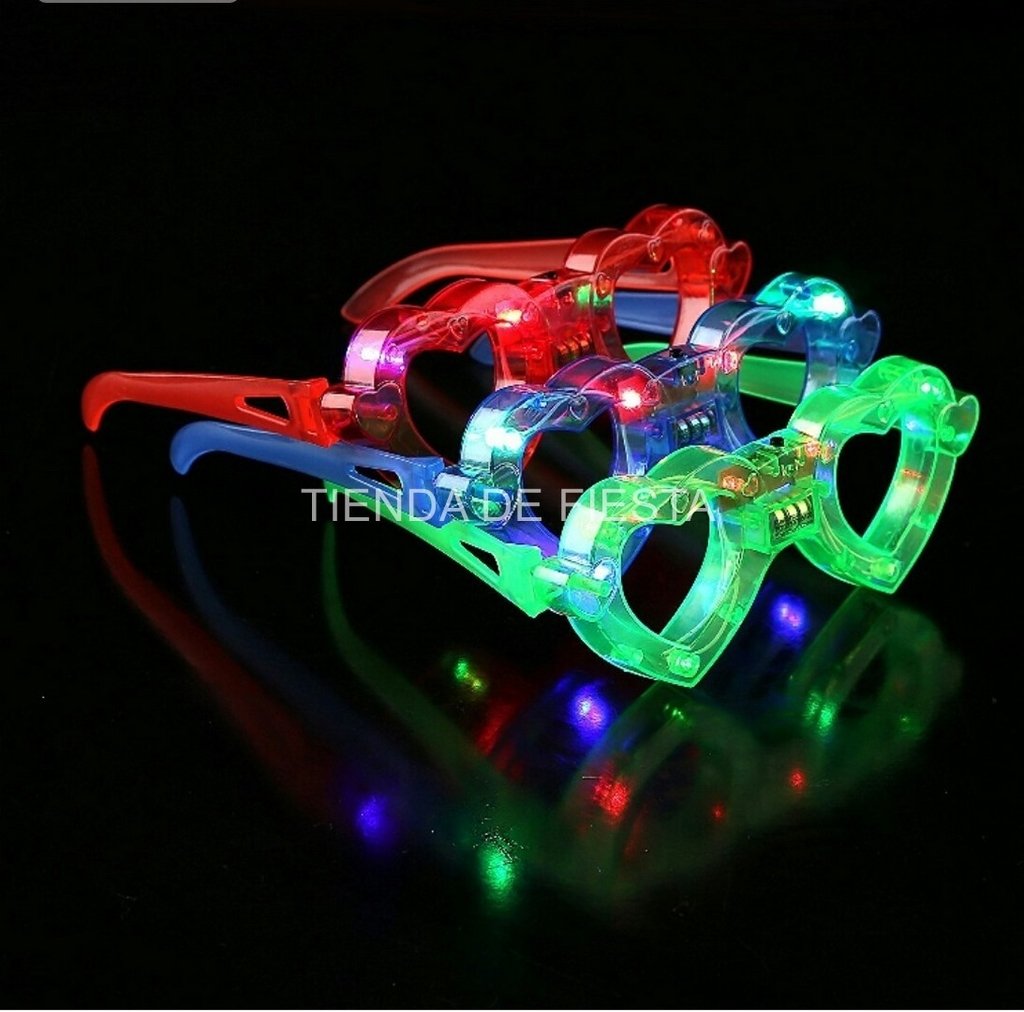 Lentes con luz neon shop