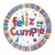 6 Platos 17cm Feliz Cumple Multicolor - comprar online