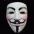 Mascara Anonymous - V De Venganza Pvc Plastico
