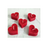 Velas Forma De Corazon X 4 Unidades - San Valentin Enamorado - comprar online