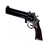 Pistola Magnum Cowboy Lanza Agua Cotillon Accesorio Disfraz