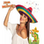 Sombrero Mexicano Multicolor Cotillon - comprar online