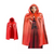 Capa Corta Brillante Caperucita Roja Con Capucha 80 Cm - comprar online