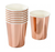 6 Vasos Rosa Gold - comprar online