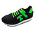 Zapatilla AZ cordón Negro Verde Fluo - comprar online