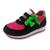 Zapatilla AZ negro-fucsia - comprar online