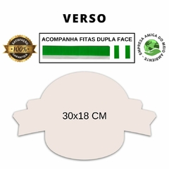 PLACA RECORTE PIZZA RESTAURANT 30x18 cm - comprar online
