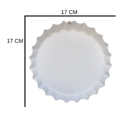 PLACA TAMPINHA DE GARRAFA STELLA ARTOIS 17 cm - comprar online