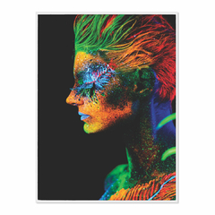 Quadro Decorativo Woman Colors - comprar online