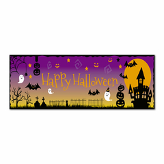 PLACA HALLOWEEN 40X15 cm #19