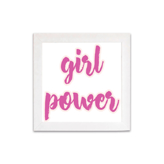Placa Girl Power na internet