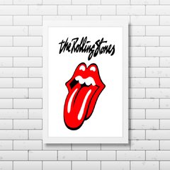 PLACA THE ROLLING STONES na internet