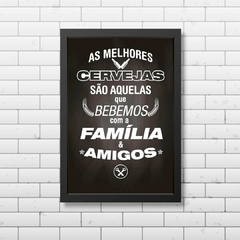 PLACA AS MELHORES CERVEJAS - comprar online