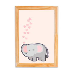 Placa Baby Elefante - comprar online
