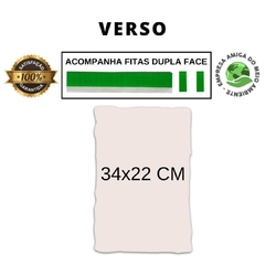PLACA RECORTE FRASE CAF 34x22 cm - comprar online