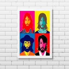 PLACA BEATLES COLORS na internet