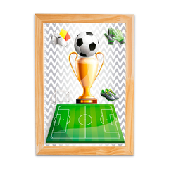 Placa Taça de Futebol - comprar online