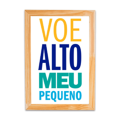 Placa Voe Meu Pequeno - comprar online