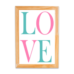 Placa Love 2 - comprar online
