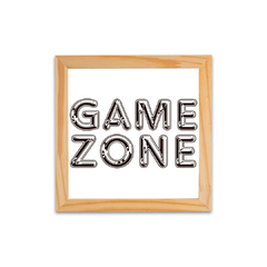 Placa Game Zone - comprar online