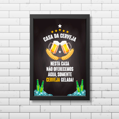 PLACA CASA DA CERVEJA - comprar online