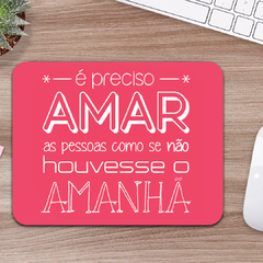 MOUSEPAD PRECISO AMAR 26x20 cm